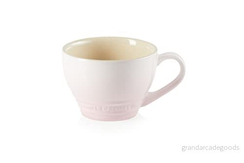Le Creuset Stengods stor mugg, 400 ml, Shell Pink 843251155613