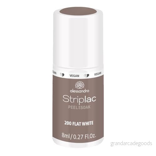 Alessandro Striplac Peel Or Soak 200 Flat White 8 ml 4025087482002
