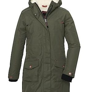 Killtec Flicka Kow 142 Grls Ct funktionell kappa med avtagbar huva/kappa är vattentät 4066224323543