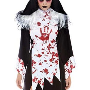 LEG AVENUE 86731 2 Tlg Kostüm Set Killer Nonne, Größe S/M, Damen Karneval Fasching 714718535098 LEG AVENUE 86731 2 Tlg Kostüm Set Killer Nonne, Größe S/M, Damen Karneval Fasching 714718535098