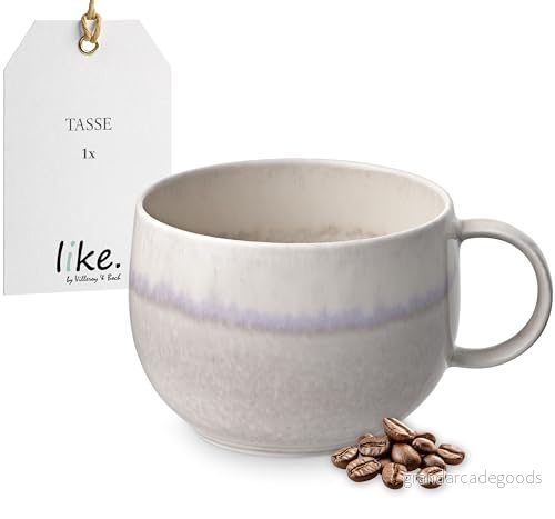 like by Villeroy & Boch group Perlemor Sand kaffekopp, 190 ml, 12 x 9 6,5 cm 4003686410756