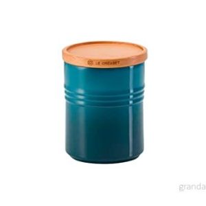 Le Creuset Storage Jar Deep Teal ø 10 cm / 540 ml 630870217286 Le Creuset Storage Jar Deep Teal ø 10 cm / 540 ml 630870217286