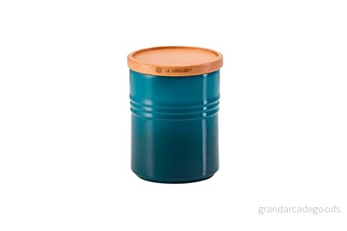 Le Creuset Storage Jar Deep Teal ø 10 cm / 540 ml 630870217286