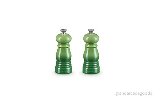 Le Creuset Mini Salt and Pepper Set Bamboo 11 cm 630870298094