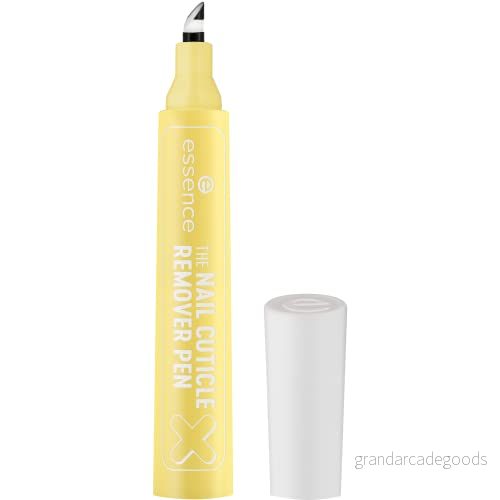 essence THE NAIL CUTICLE REMOVER PEN,, express resultat, lätt att ta bort, omedelbart acetonfri, vegansk, utan mikroplastpartiklar, parabener, 1 pack (5ml) 4059729394743