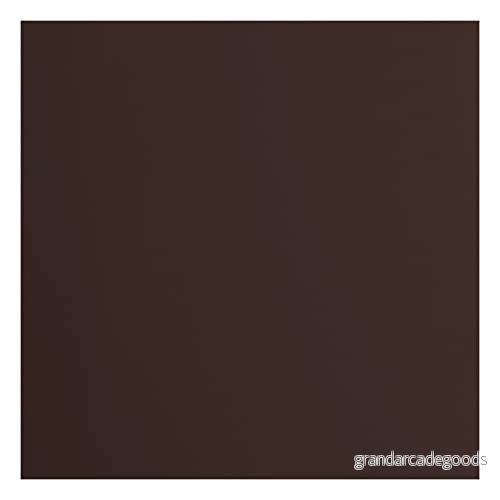 Vaessen Creative Florence cardstock papper, brun, 216 gram/m², kvadratisk, 30,5 x cm, 20 stycken, slät, för scrapbooking, korttillverkning, stansning och andra papperslådor 8716052220403