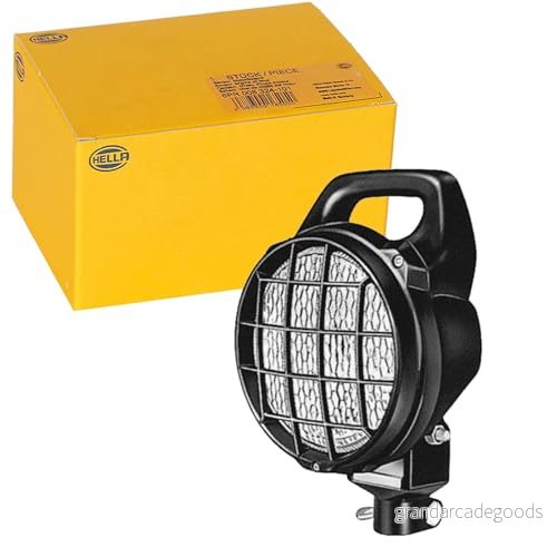 HELLA 1G4 003 470 141 Halogen Arbetsstrålkastare Matador 24V Skruvanslutning/påbyggd 4 punktsfäste Närfältsbelysning Kontaktutförande: öppna kabeländar 9002920126489