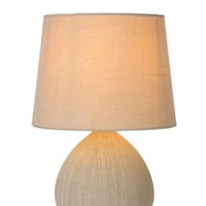 Lucide RAMZI bord Ø 18 cm 1 x E14 beige, 26 5411212470171 Lucide RAMZI bord Ø 18 cm 1 x E14 beige, 26 5411212470171