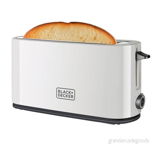 Black+Decker BXTO1001E Brödrost 1000 W - Vit 8432406600058
