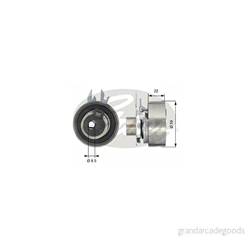 Spännrulle, tandrem Gates T43070 5414465279706