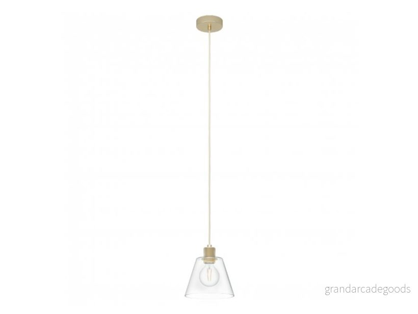 EGLO COPLEY pendant gold/clear 9002759436339 EGLO COPLEY pendant gold/clear 9002759436339