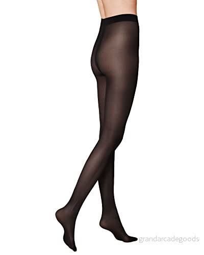 Kunert 40 DEN Satin LOOK Strumpbyxor, Storlek: 38/40, Black 4005074776376