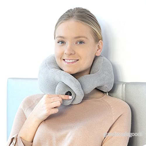 InnovaGoods® Nackmassagekudde Newor, masserar nackområdet djupt och avslappnande, med kuddesign massagerfunktion, perfekt för hemmet kontoret. 8435527811785