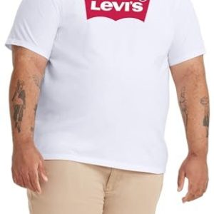 Levi’s Big & Tall Graphic T-shirt Herr – Batwing White 5400898617857 Levi’s Big & Tall Graphic T-shirt Herr – Batwing White 5400898617857