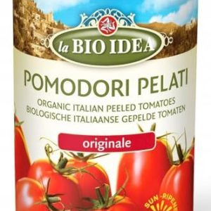 Konserverade tomater utan skal BIO 400 g LA IDEA 8712153027156