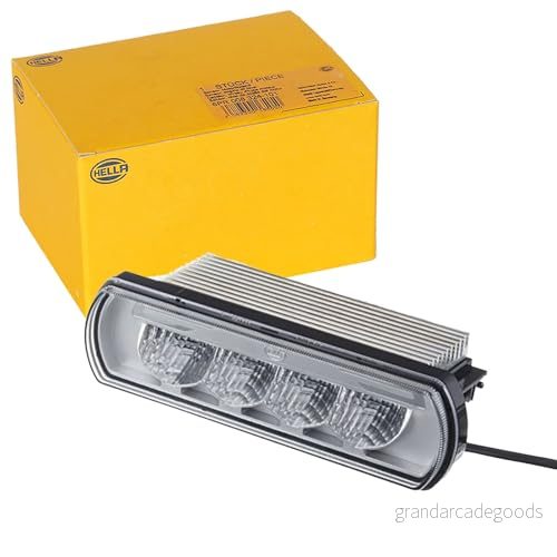 HELLA LED Arbetsstrålkastare Modular Worklight Base Tech 12V / 24V 1250lm inbyggnad/Skruvanslutning Tvåpunktsfäste Närfältsbelysning Kabellängd: 2000mm 1GE 996 198 031 9002920162036