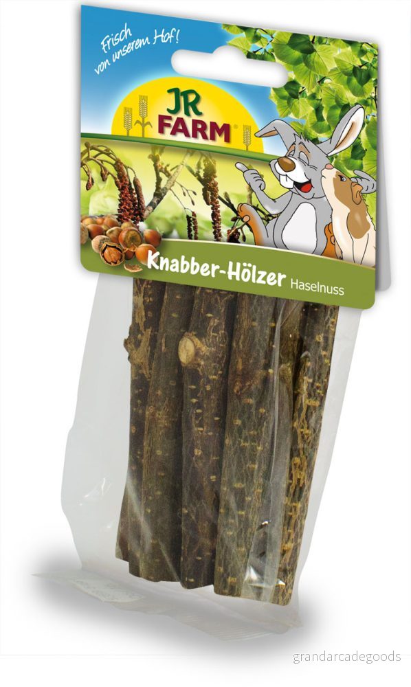 JR FARM Gnagarpinnar Hasselnöt 40g 4024344004124