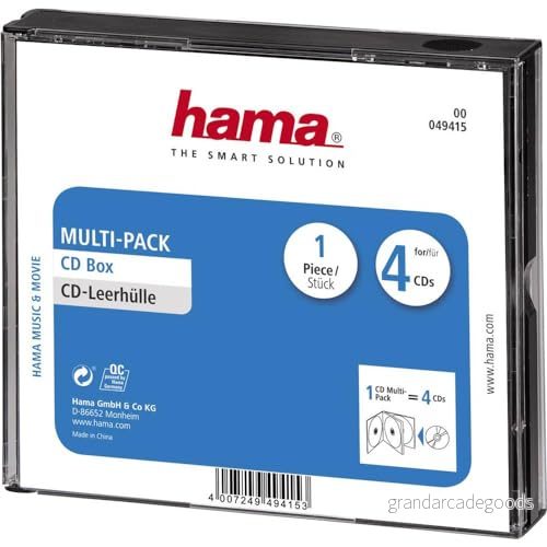 Hama CD Multi Pack 4 4007249494153
