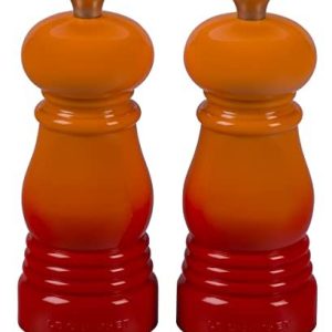 Le Creuset Mini Salt and Pepper Set Volcanic 12 cm 630870165624 Le Creuset Mini Salt and Pepper Set Volcanic 12 cm 630870165624