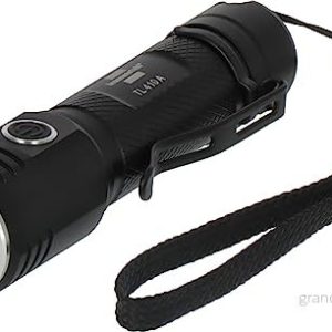 Brennenstuhl uppladdningsbar ficklampa LED LuxPremium TL 410 A/handlampa med ljusstark Osram (400lm, upp till 29h brinntid, 131m ljusvidd, skyddad mot utomstående föremål och stänk IP44) 4007123684670 Brennenstuhl uppladdningsbar ficklampa LED LuxPremium TL 410 A/handlampa med ljusstark Osram (400lm, upp till 29h brinntid, 131m ljusvidd, skyddad mot utomstående föremål och stänk IP44) 4007123684670