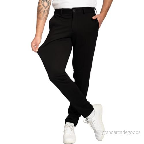 Teeshoppen Tygbyxor, Storlek: 33xL30, Black 5715104993664