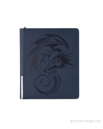 DRAGON SHIELD: Kortpärm med 9 fickor och dragkedja, midnattsblå 5706569380106