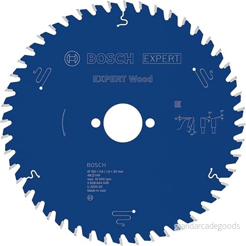 Bosch Sågklinga Expert for Wood 190 x 30 2,6 mm, 48 3165140796156