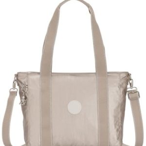 Kipling ASSENI S Liten tote, Totes, Metallic Glow (Silver) 5400879249046 Kipling ASSENI S Liten tote, Totes, Metallic Glow (Silver) 5400879249046