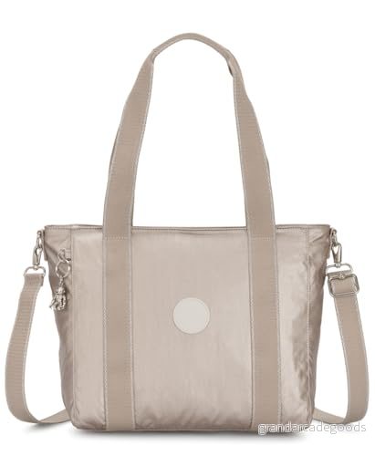 Kipling ASSENI S Liten tote, Totes, Metallic Glow (Silver) 5400879249046