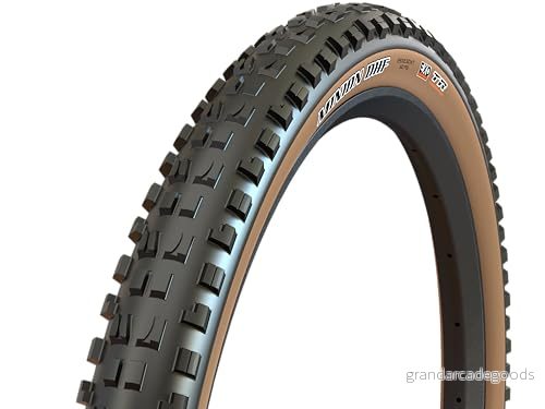 Maxxis Min Dhf FLD 29x2.50wt Dc Exo/TR Skn, Pneumatico Unisex Adulto, Nero e Marrone Chiaro, 29x2.50 63 622 4717784038490