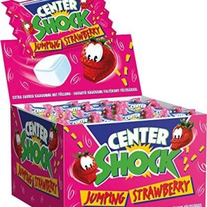 Center Shock Jumping jordgubb I 3 lådor med 400 g tuggummi jordgubbssmak extra sur 8003440915004 Center Shock Jumping jordgubb I 3 lådor med 400 g tuggummi jordgubbssmak extra sur 8003440915004