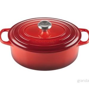 Le Creuset Casserole Oval Signature Cerise ø 29 cm / 4.7 Liter 24147261933 Le Creuset Casserole Oval Signature Cerise ø 29 cm / 4.7 Liter 24147261933