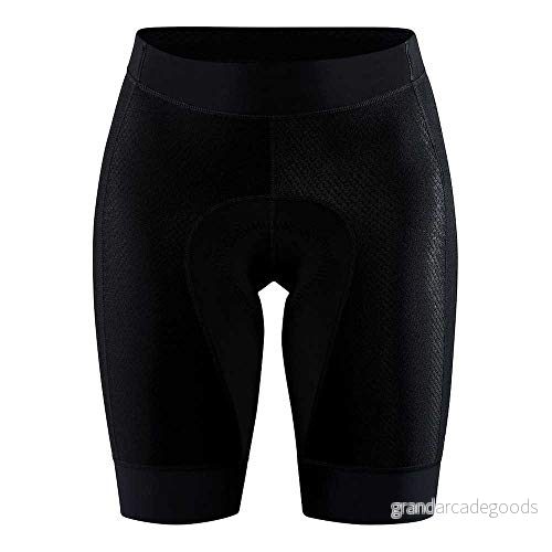 Craft Dam ADV Endur Solid cykelbyxor korta cykelshorts, svart, XS 7318573510134