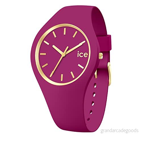 ICE Watch glam brushed Orchid Rosa damklocka med silikonband 020540 (Small) 4895173309809
