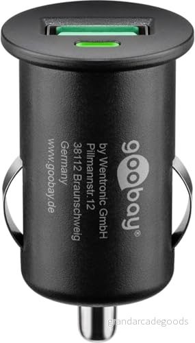 Goobay iPad / iPhone billaddare med USB 18W 4040849451621