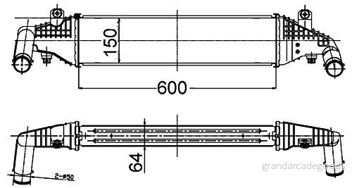 MAHLE ORIGINAL CI 504 000S Intercooler MAZDA: 3 5 portes 4057635066600