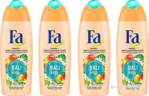 Fa Duschgel Island Vibes Bali Kiss 250 ml set med 4 st 3178041327978