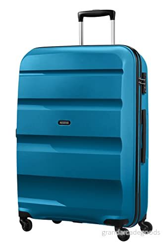 Amerikansk turister Bon Air Spinner handbagage, Blå (Seaport Blue), L (75 cm 91 L), resväska 5414847819605