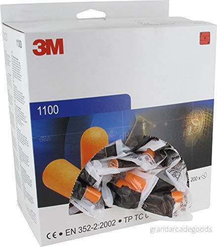 3M 1100 Öronproppar - 200 par 4001895874802
