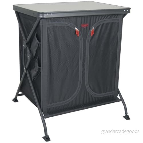 Crespo Camping kök AP 104 vikskåp bord tyg byrå husvagn vikbar 8421228411898