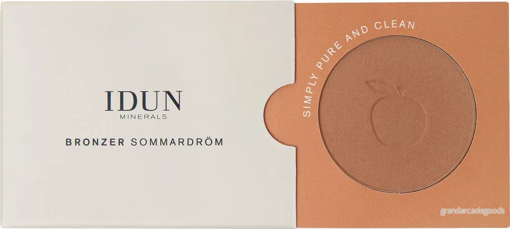 Idun Minerals matt Bronzer Sommardröm mineralbronzer med finish 7340074716210