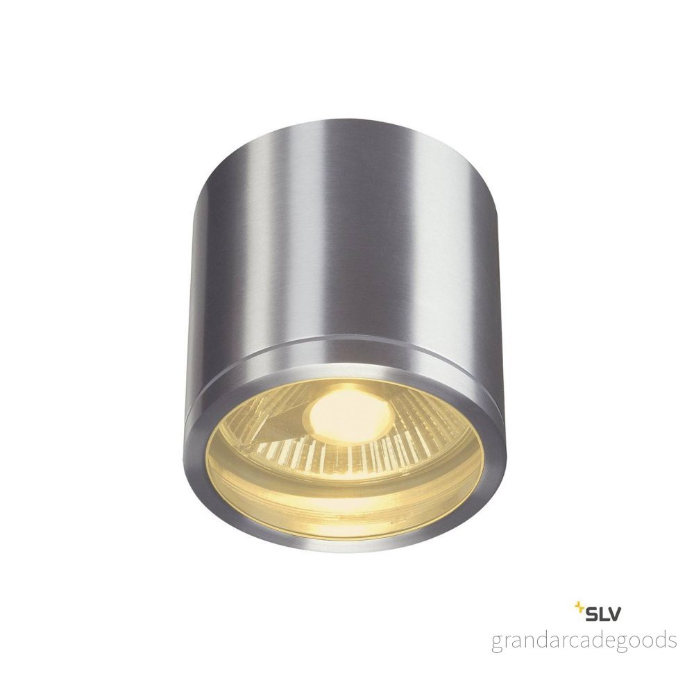 SLV Rox utomhustaklampa aluminium Ø 12,5cm 4024163180771 SLV Rox utomhustaklampa aluminium Ø 12,5cm 4024163180771