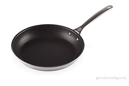 Le Creuset Låg stekpanna m/Non Stick beläggning Signature rostfritt stål, 30cm, 96600230001700 630870131377