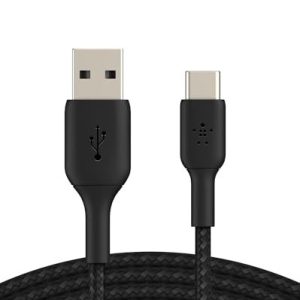 Belkin Boost Charge USB C Braided Cable 2 Meter Svart 745883788583