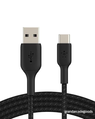 Belkin Boost Charge USB C Braided Cable 2 Meter Svart 745883788583