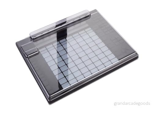 Däckskydd för Ableton Push superhållbart polykarbonatskyddslock i rökt klar färg, tillverkat Storbritannien producenternas val oslagbart skydd 5060348660033