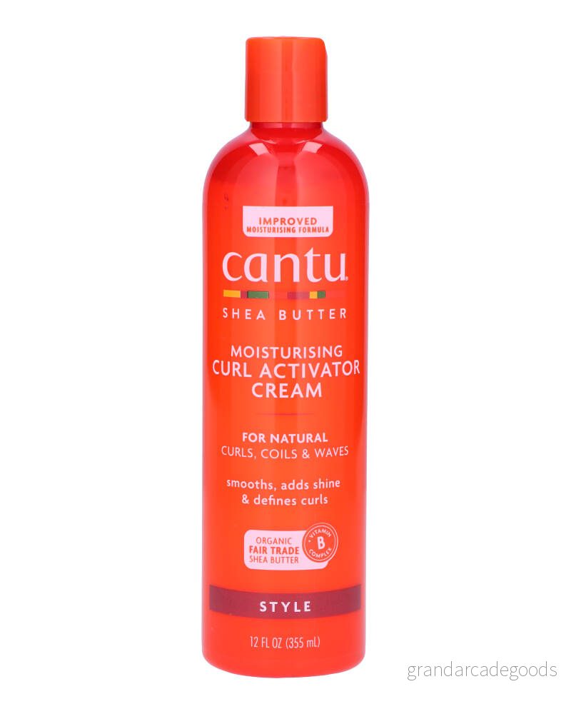 Cantu Sheasmör för Activator Curl Moisturizing Natural Hair Cream 12 Ounce 817513010002