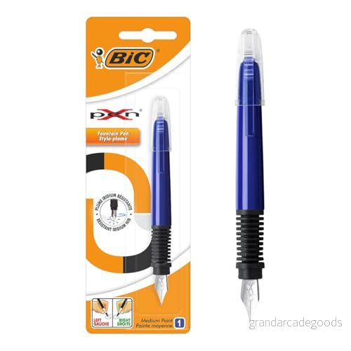 BIC Xpen Standard reservoarpenna blandade slumpmässiga kroppsfärger, paket med 1, blå, grön, slumpmässigt, rosa 3441920941504