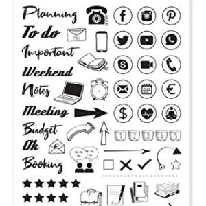 Aladine Stampo Bullet Journal ORGANISATION KONTOR 2 Skumstämpelbräda, silikonavtryck perfekt för Journal, Scrapbooking, anteckningsböcker DIY kreativ fritid 3660016039523 Aladine Stampo Bullet Journal ORGANISATION KONTOR 2 Skumstämpelbräda, silikonavtryck perfekt för Journal, Scrapbooking, anteckningsböcker DIY kreativ fritid 3660016039523