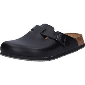 Birkenstock Clogs Boston Slipins, Storlek: 39, Black Skinn 4013871900276 Birkenstock Clogs Boston Slipins, Storlek: 39, Black Skinn 4013871900276